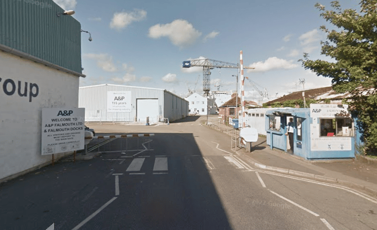 Falmouth Docks & Engineering Company, operated by A&P Group, has secured an award of £973,292 from the Shared Prosperity Fund