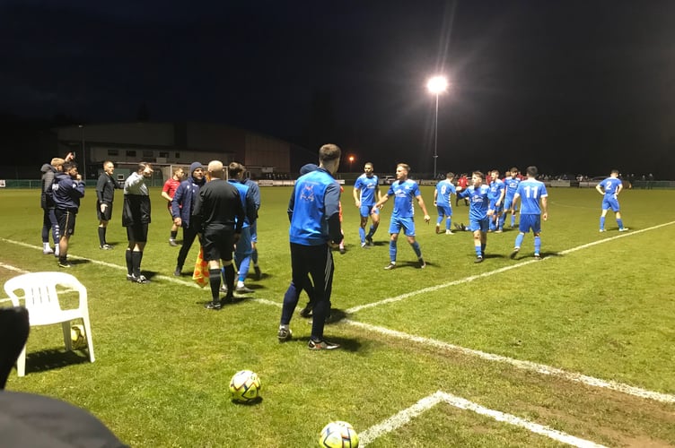 Football scenes.