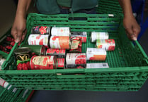 Record number of food parcels handed out in Cornwall last year