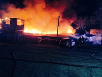 A major fire has gutted a popular fish and chip restaurant