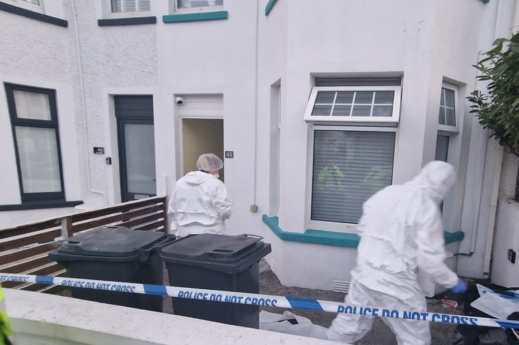 Police at Edgcumbe Avenue