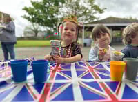 Schoolchildren enjoy special celebrations for the King's Coronation