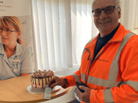 Cake sale helps raise funds for hospice care