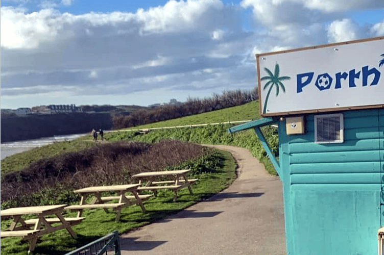Jampen football golf, crazy golf and beach hut hire business at Porth Island, Alexandra Road, applied to Cornwall Council for a premises licence to sell alcohol in an area outside their café