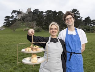 St Michael’s Mount’s afternoon tea experience 