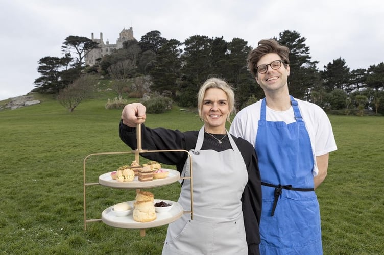 St Michael’s Mount’s afternoon tea experience 