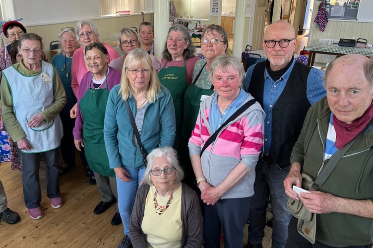 Customers and traders at Helston Country Market, which organisers say is being forced to close after 65 years due to a rent hike