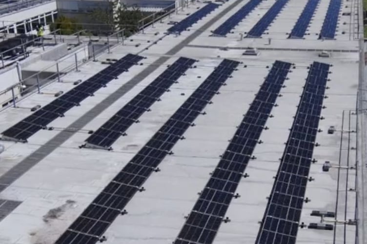 St Austell Hospital Solar Panels