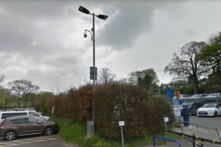 Priory Car Park, Bodmin, owned by Bodmin Town Council