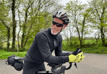 Former mayor ready for cycling challenge  