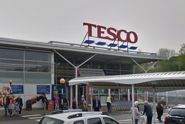 Stores trial food bank bags at supermarket