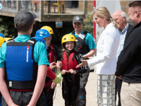 Duchess meets Cornish youngsters and distillery
