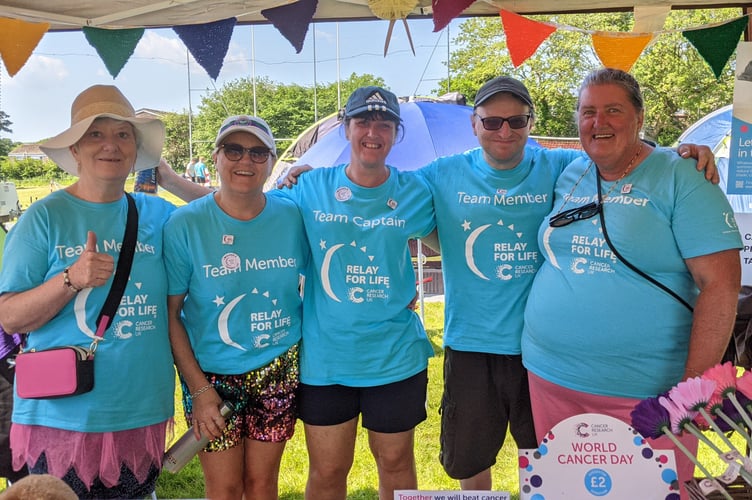 A fun time was had by all at Liskeard Relay for Life