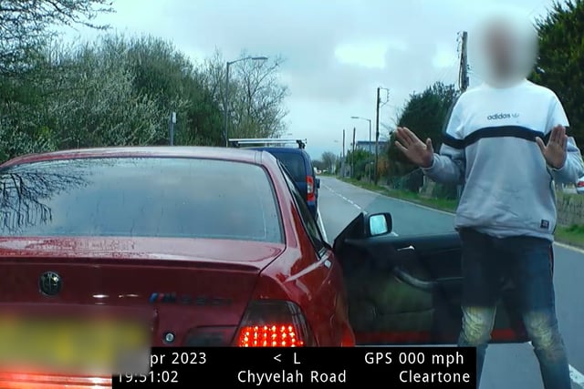 Erratic driver who refused breath test banned for four years