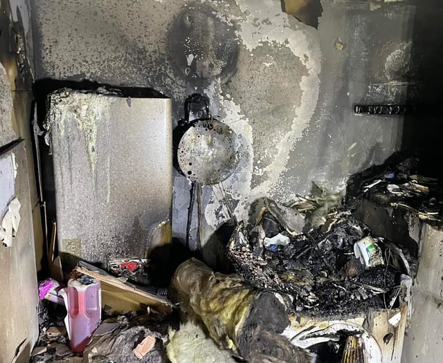 Residents escape flat fire in Newquay town centre 
