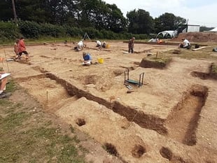 Excavated evidence of Roman army mining metals in Cornwall found