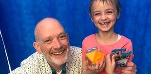 Brave girl’s life-saving treatment