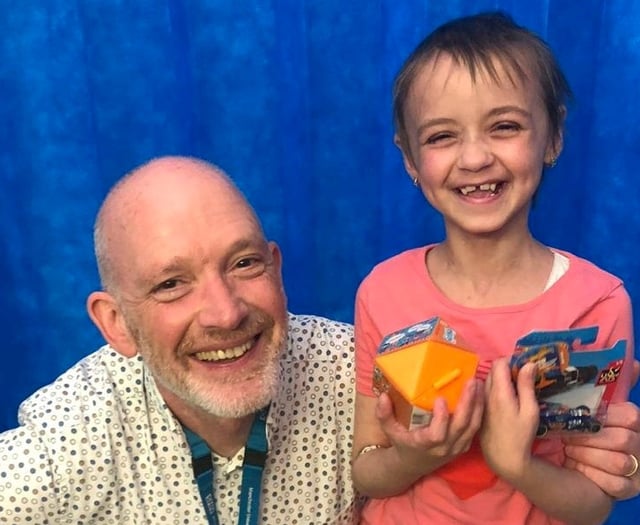 Brave girl’s life-saving treatment