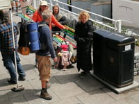 Two famous actors spotted filming their new movie in Newquay