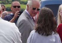 The King and Queen visited Newquay and St Columb on Thursday
