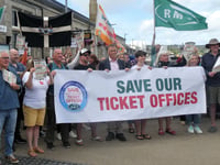 Protest to be staged against Penzance train ticket office closure 