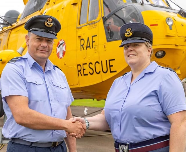 New station commander takes over control of RAF St Mawgan