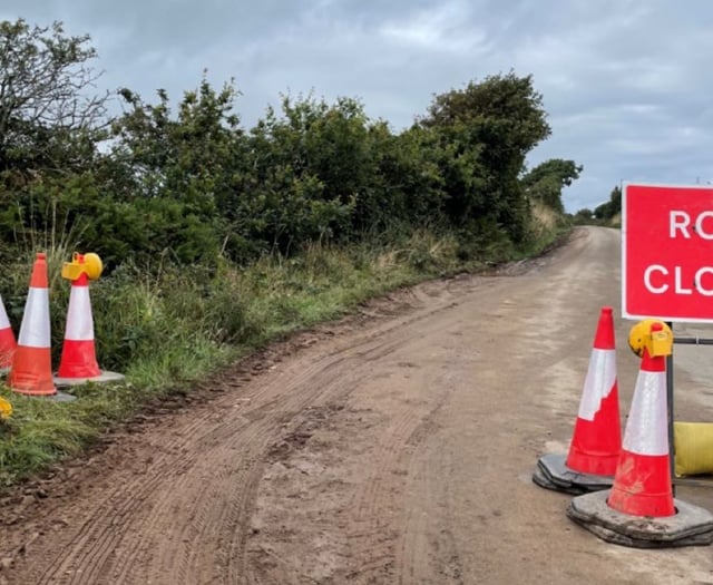 Cornwall Council blocks A30 ‘rat run’ with concrete