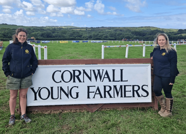 Rachel Sleep (left) and Katie Downing (right) from NFU Mutual’s Launceston Agency