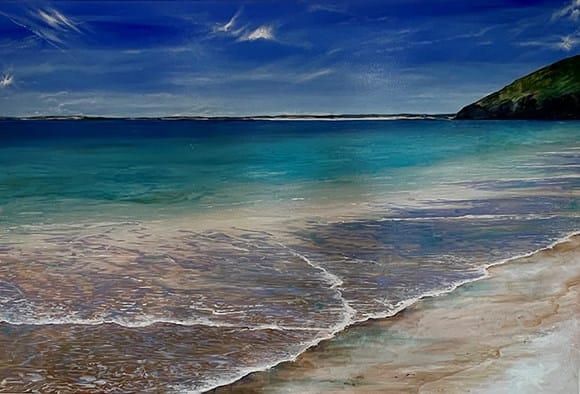 G7-inspired painting to hang on hospital wall