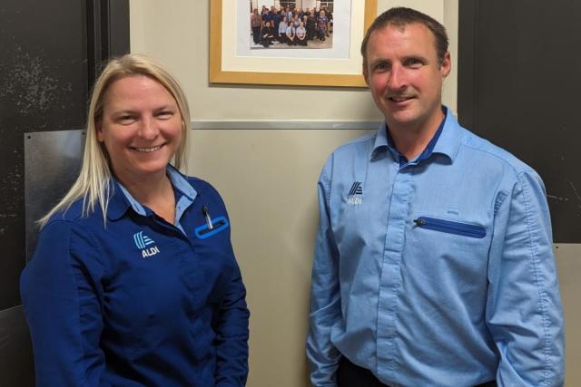 Colleagues celebrate 25 years at store