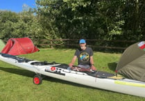 Mike’s epic paddle to fight homelessness