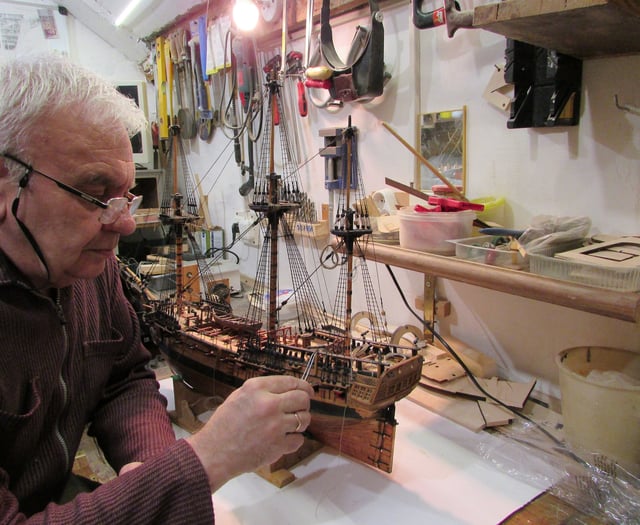 Model ship arrives in Charlestown after hazardous journey from Ukraine