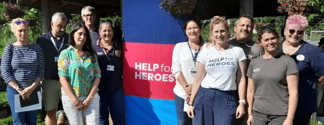 The Veterans’ Pain Cafe at the Eden Project