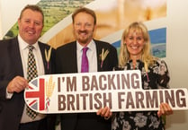 West Cornwall MP shows his support for British farming