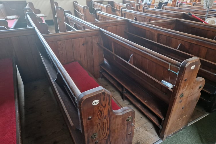 Bugle Chapel Pews