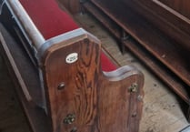Chapel removes pews to be sold