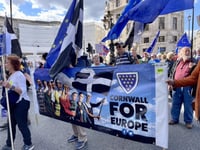 Cornish supporters attend Brexit protests in London