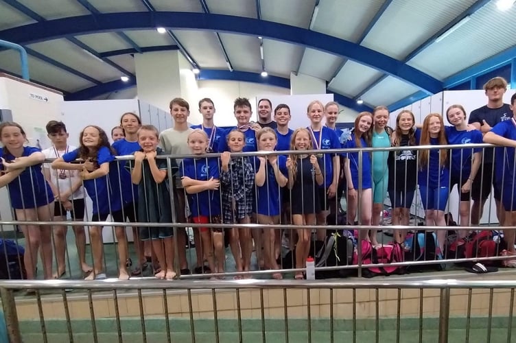 The team prepare for the ‘St Austell 2 Scillies Swimathon’