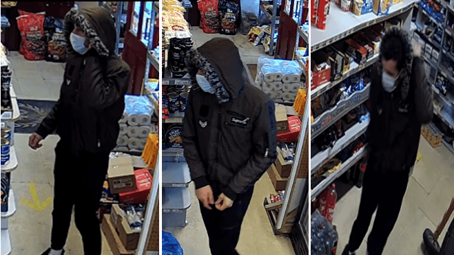 Detectives seek help to identify man involved in knifepoint robbery ...