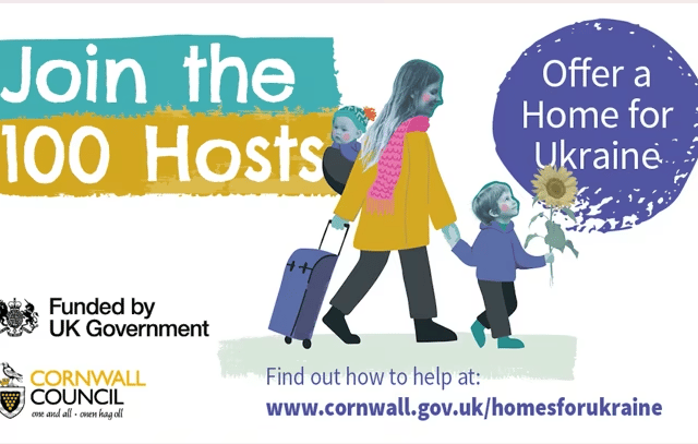 Campaign to recruit 100 new hosts to support families fleeing Ukraine