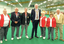 Liskeard mayor opens new indoor bowling season