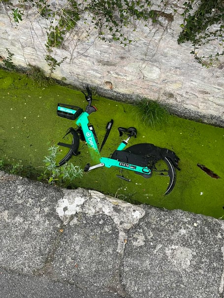 A Beryl bike discovered in Truro's Leats