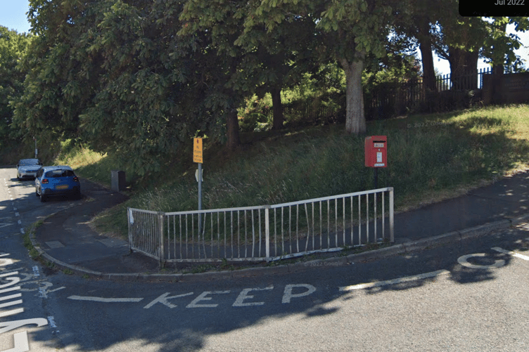 Postbox in Saltash