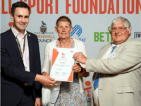 Leisure Centre supporting athlete who's enjoying international success