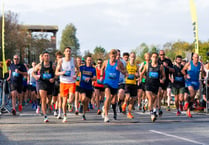 Runners come from all over Cornwall to take part in Eden Marathon