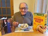 One of Britain's oldest men reveals the secret to his long life 