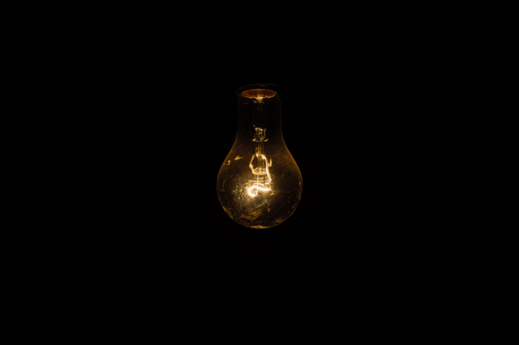 Power cut stock image