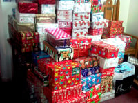 Charitable woman wants to ensure children receive a Christmas present