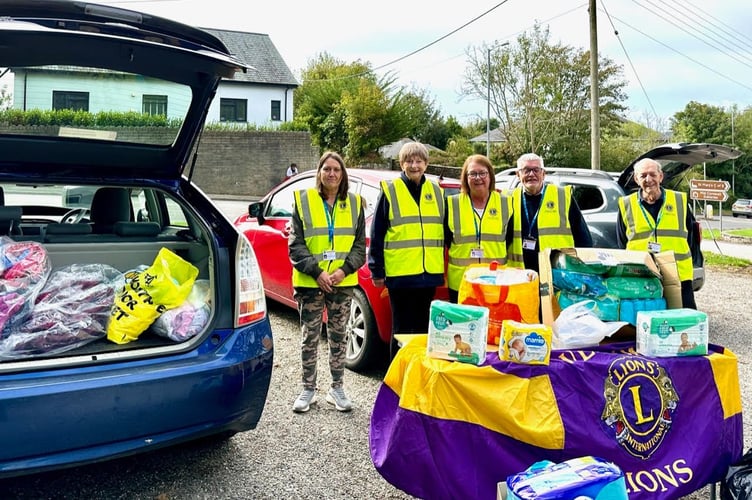 St Austell Lions will be collecting at St Mary’s Church, St Blazey Gate on Saturday