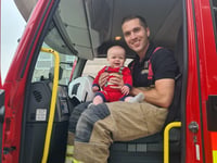 Firefighter raises the alarm by issuing safety warning 